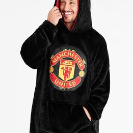 Manchester United Oversized Hoodie For Men, One Size Fits All