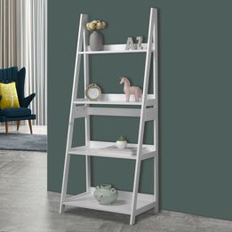 4 Tier Wooden Ladder Storage Rack Display Stand FREE SHIPPING