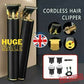 Professional Mens Hair Clippers Trimmers Machine Cordless Beard Electric Shaver