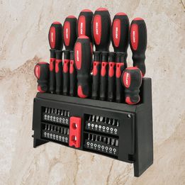 50 Pcs Dekton Screwdriver Set Home DIY Tool Kit Repair Precision Hand Tools