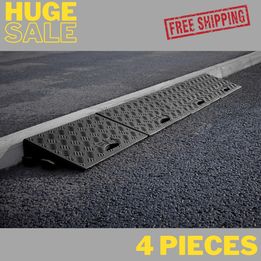 NEW! KERB RAMPS Pack of 4 - HEAVY DUTY- VERY HARD WEARING FREE SHIPPING