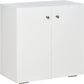 NEW! Storage Cabinet w/Two Shelves Wooden Sideboard Freestanding FREE SHIPPING