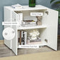 NEW! Storage Cabinet w/Two Shelves Wooden Sideboard Freestanding FREE SHIPPING