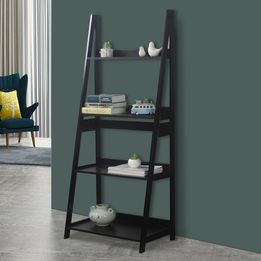 4 Tier Wooden Ladder Storage Rack Display Stand FREE SHIPPING