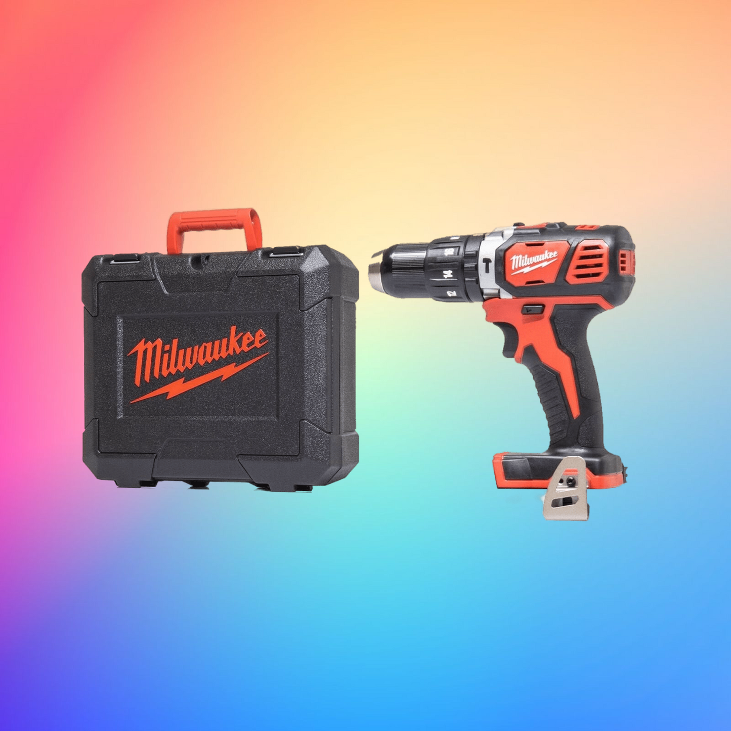Milwaukee M18BPD-0X M18 18V Combi Drill (Body Only) with Free Case