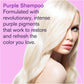 Purple Shampoo for Blonde Hair - Toning Shampoo for Blonde, Platinum, Bleached, Grey