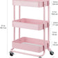 3-Layer Kitchen Trolley with 360 Degree Wheels for indoor and outdoor use