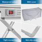 Electric heated folding clothes dryer airier Rack w/ cover, 230w Energy-Efficient 18 rails