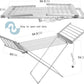 Electric heated folding clothes dryer airier Rack w/ cover, 230w Energy-Efficient 18 rails