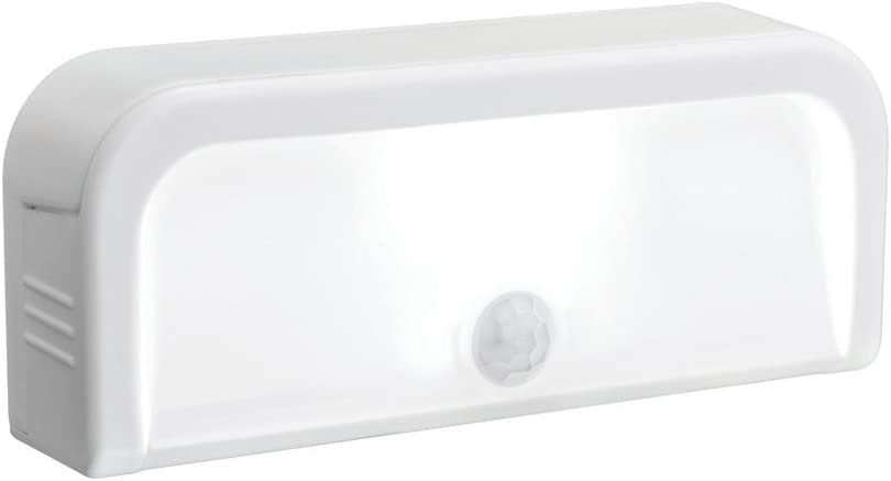 Wireless Battery-Powered Motion-Sensing Mini Stick LED Nightlights, 2-pack, White