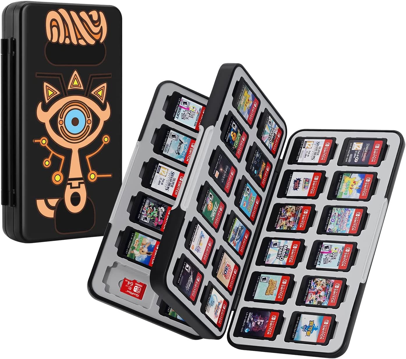 48-Slot Switch Game Case for Nintendo Switch, The Game Cartridge Case