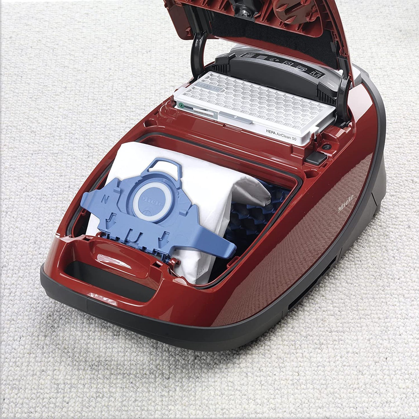 4 Count HyClean 3D Efficiency GN Vacuum Cleaner Bags, Keep Dust inside the Vacuum Cleaner