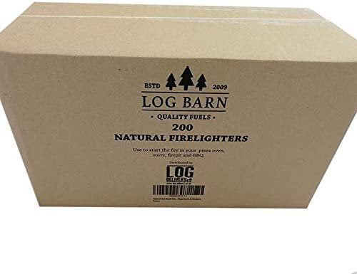 Natural Eco Wood Firelighters - Wood Wool Flame Fire Starters Great for Lighting Fires in Stove