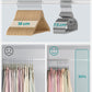 20 Pack Coat Hangers, S-Shaped Opening, Non-Slip