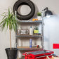 5 Shelf Steel Garage Utility Rack, Adjustable Shelves Heavy Duty Shelving Unit Storage