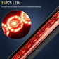 2x 12V 24V LED Rear Tail Lights Stop Light Bars Trailer Caravan Van Truck E-MARK