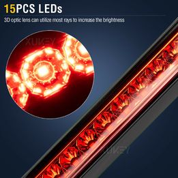 2x 12V 24V LED Rear Tail Lights Stop Light Bars Trailer Caravan Van Truck E-MARK