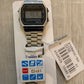 CASIO Retro Classic Unisex Digital Bracelet Watch-A168WA- Silver