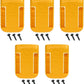 5 PCS Tool Battery Holder Mount for Dewalt Battery Cover Belt Clip Battery Dock Holder