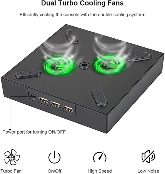 Cooling Fan for Xbox Series X, Upright Cooling Stand Cooler System Dock Station Accessories