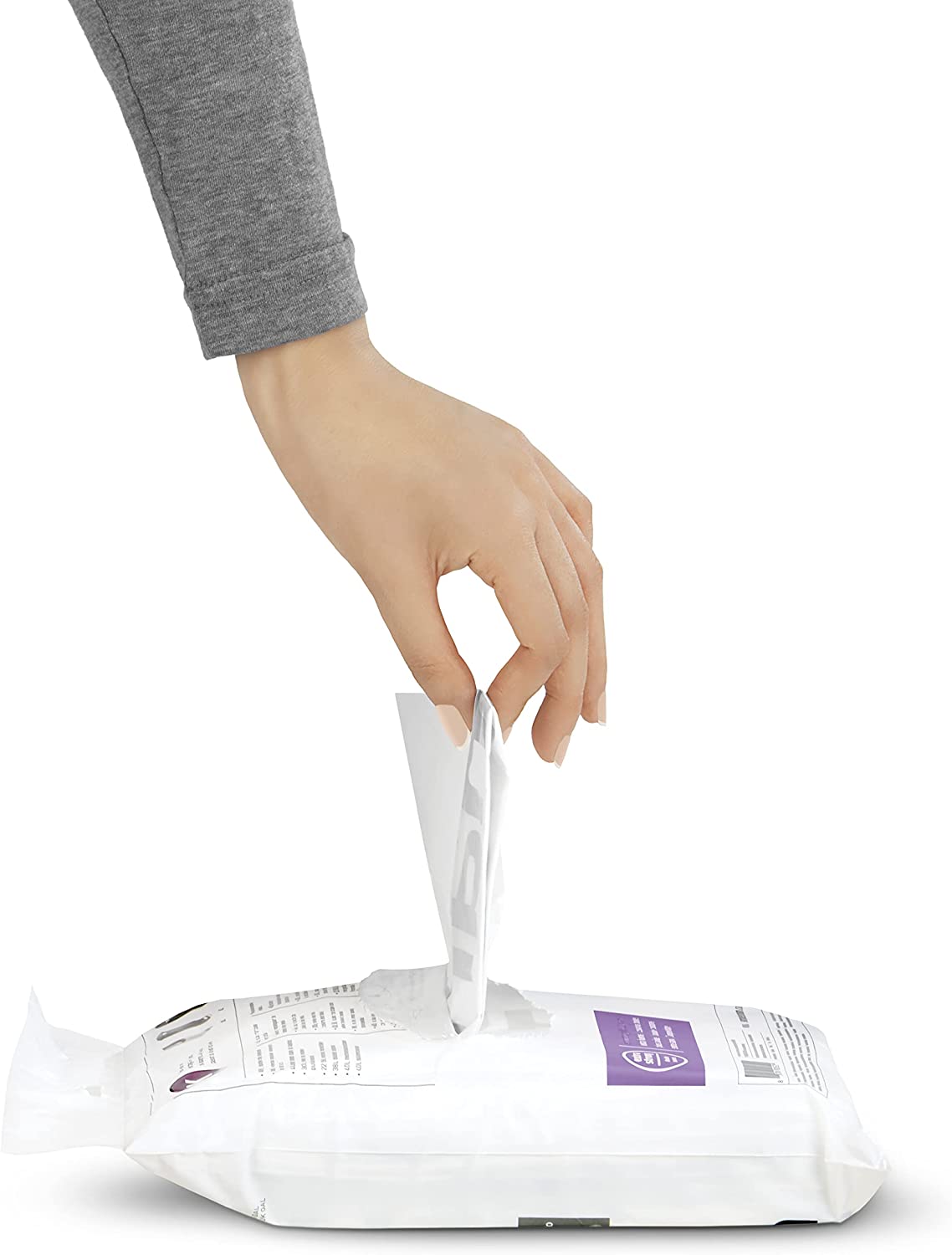 3 Pack simplehuman code R Custom Fit Bin Liner Bulk Pack, White Plastic ( 60 Liners)