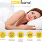Premium Comfort Double Electric Blanket - Control with 3 Heat Settings, Polyester, White