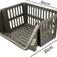 4 Tier Large Stacking Baskets Storage Vegetables Rack Plastic Stackers FREE SHIPPING