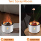 Volcano Humidifier with Jellyfish Mist, Flame Diffuser ,Night Light