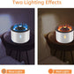 Volcano Humidifier with Jellyfish Mist, Flame Diffuser ,Night Light
