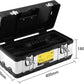 NEW! ToolBox Storage 16 Inch Heavy Duty Stainless Steel with Metal Dual Dual Latch Removable Tray