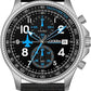 SHENGKE SINOBI Men's Sport Watches Chronograph Multifunction Wrist Watches for Men with Calendar Date Water Resistant Easy Read Watch Men