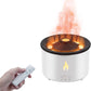 Volcano Humidifier with Jellyfish Mist, Flame Diffuser ,Night Light