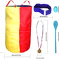 Sports Day Kit Outdoor Games Potato Sack Race Bags for Kids and Adults, Egg and Spoon, 3-Legged Race Bands, Game Prizes