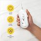 Premium Comfort Double Electric Blanket - Control with 3 Heat Settings, Polyester, White