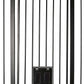 Pet Gate with Lockable Cat Flap Pressure Fitted to 75cm - 148.7cm Stair