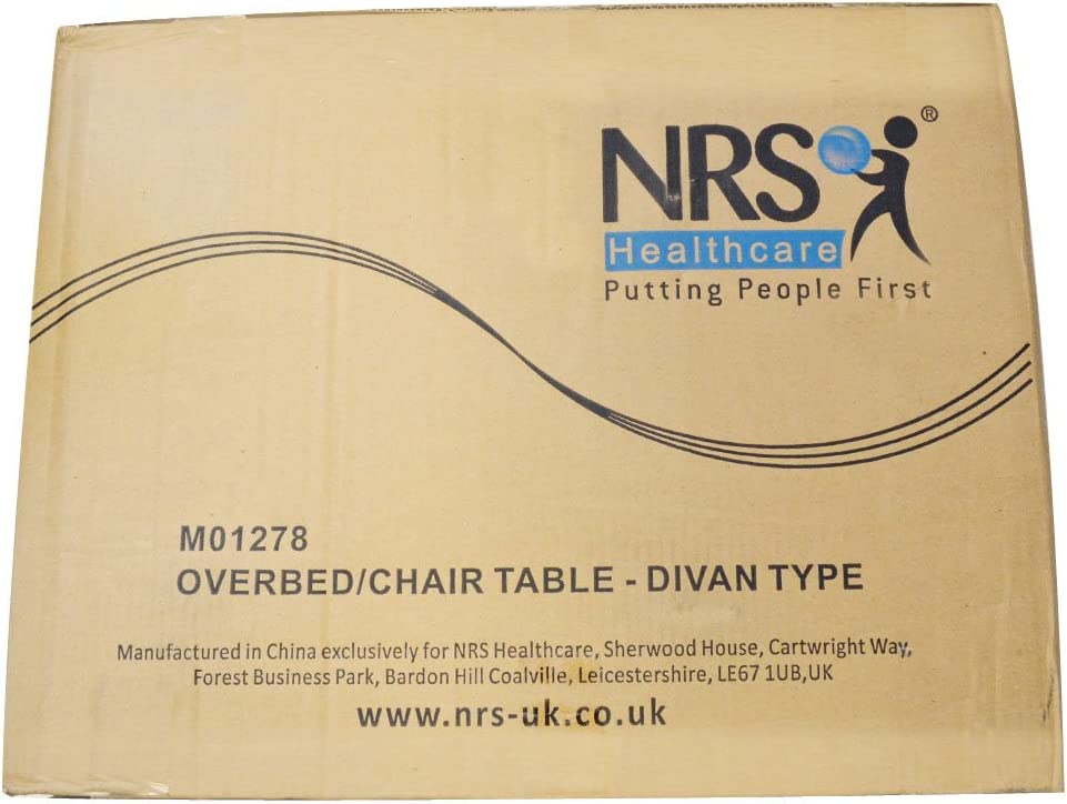 Hospital Tray Portable over Bed Chair Table Mobility Elderly Food Disability.
