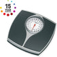 Speedo Dial Mechanical Bathroom Scale For Body Weight, 136KG Capacity, No Batteries Required