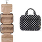 Toiletry Bag Hanging Travel Wash Bag Women's Cosmetic Bag for Full Sized Container