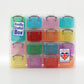 16 Pieces Useful Box 16x0.14 Liter Plastic Storage Box Organizer Clear & Assorted