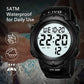 Men's Digital Sports Watch Big Numbers 50M Waterproof Large Face LED Wrist Watch