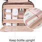 Toiletry Bag Hanging Travel Wash Bag Women's Cosmetic Bag for Full Sized Container