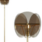 Modern Standing Lamp LED Torchiere Floor Lamp Industrial Tall Lamp with Acrylic Lampshade