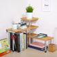 💥SALE💥3 Tier Kitchen Corner Shelf Desktop Bamboo Shelving Organizer Spice Storage Rack