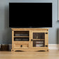 Corona Entertainment Cabinet, TV Stand, Solid Pine Wood
