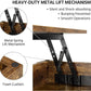 Lift Top Coffee Table, Wood Lifting Coffee Table Tea Table with Storage Shelf