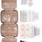 Toiletry Bag Hanging Travel Wash Bag Women's Cosmetic Bag for Full Sized Container