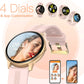 Smart Watch for Women, Touch Fitness w/ Health Tracking, Waterproof Outdoor Sports