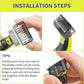 Guide Comb Attachments for Philips One Blade & OneBlade Pro QP2520 QP2530 QP2620 QP2630 QP6510 QP6520 Body Skin Face Hair Clippers Beard Trimmer Replacemen Kit Guards (6pc)