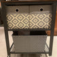 NEW! Serving Cart Trolley Industrial Kitchen Rolling Utility Cart, Heavy Duty Rustic