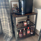 NEW! Serving Cart Trolley Industrial Kitchen Rolling Utility Cart, Heavy Duty Rustic